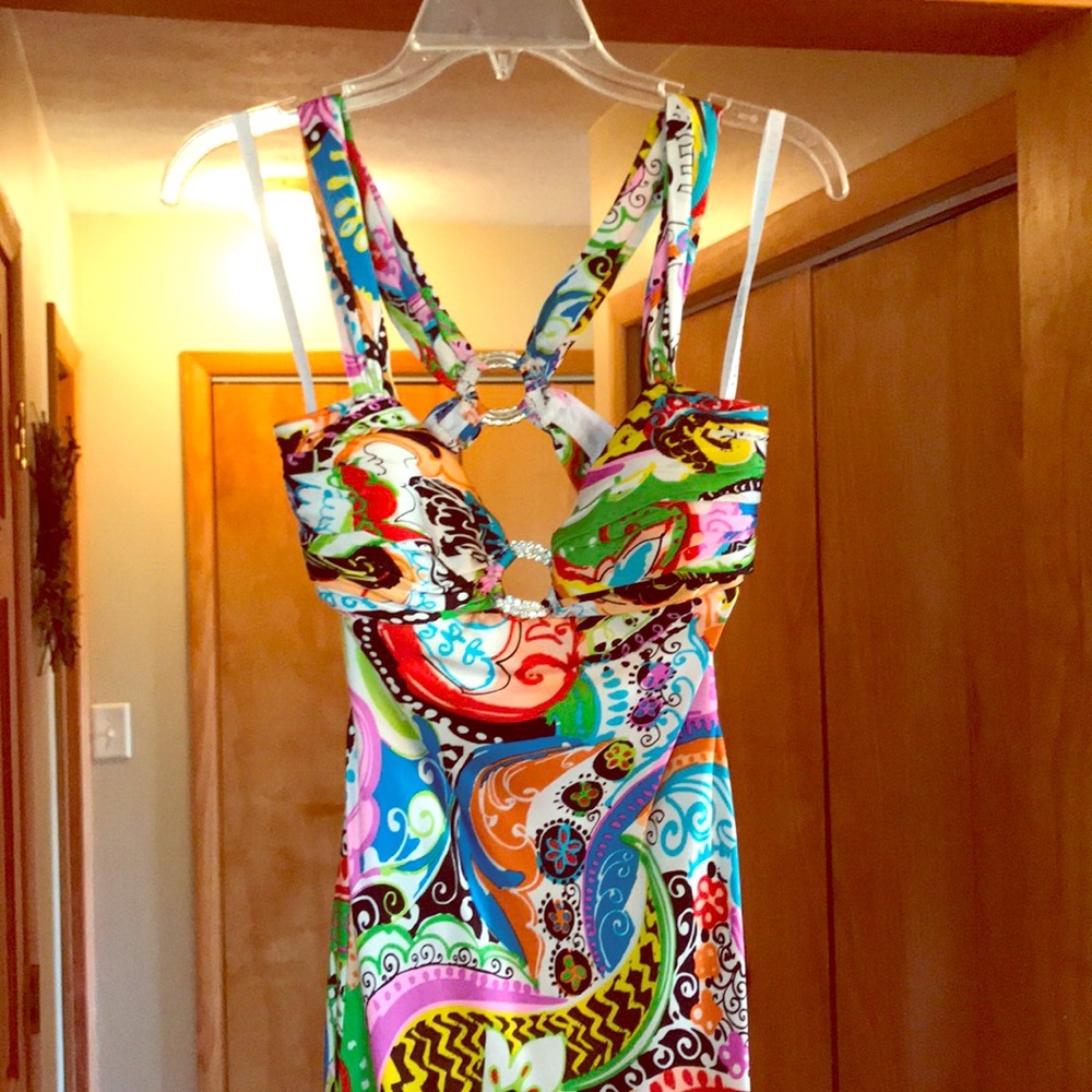 Multi-color Prom Dress